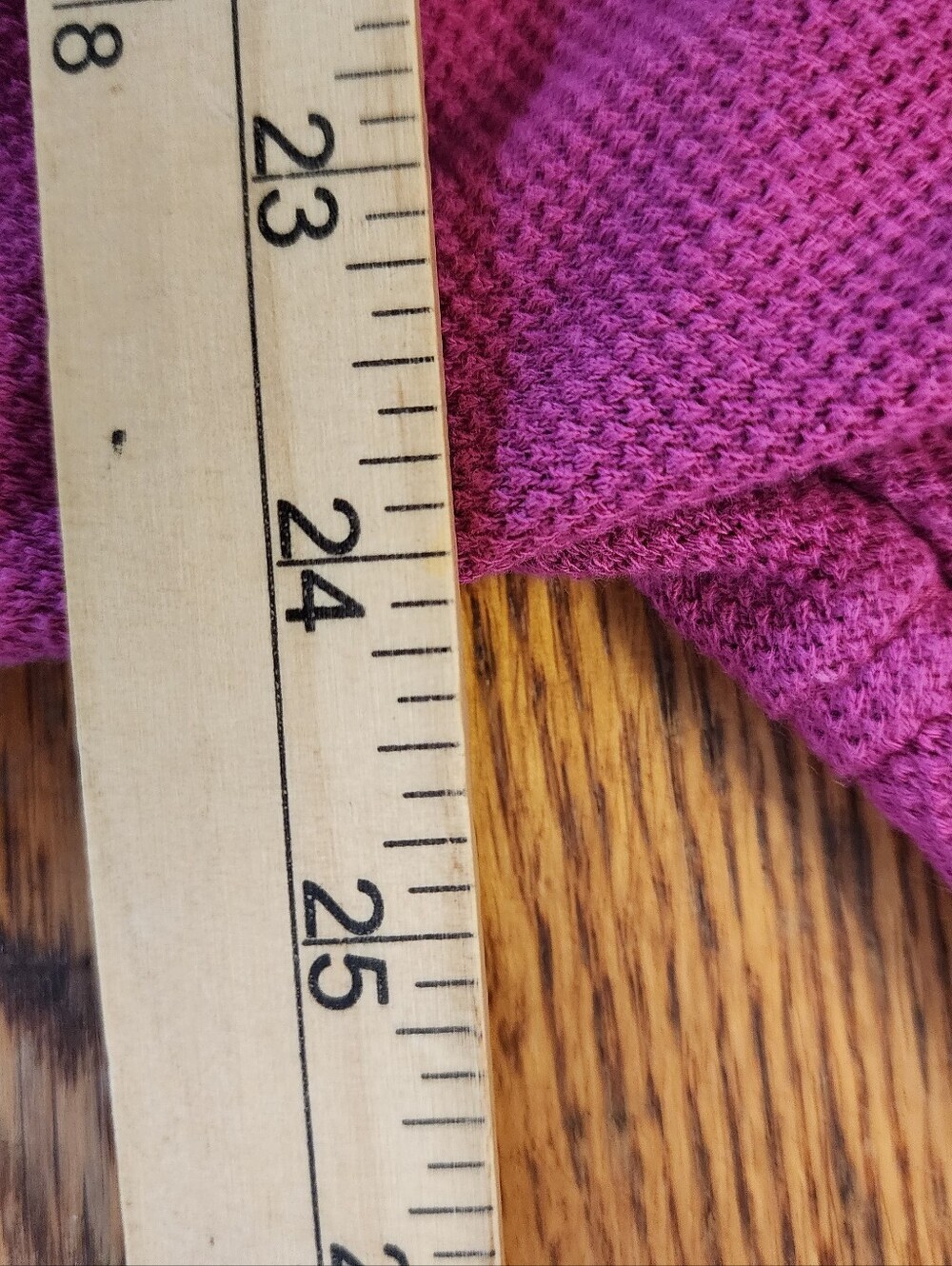 VINTAGE 100% Cotton V-Neck Varsity Sweater Women's Oversized Preppy Knit Size M - Picture 8 of 8